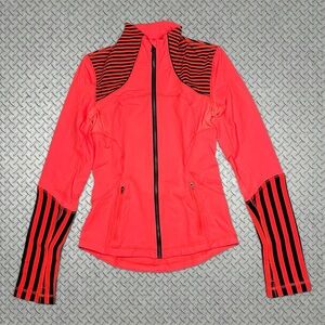 Lululemon Forme Light Flare / Classic Stripe Light Flare Inkwell Zip Jacket